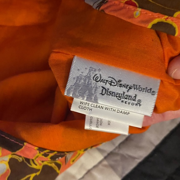 large Disneyland Minnie mouse Hawaiian BoHo/beach style purse very cute✨🍍✨ - Picture 6 of 12